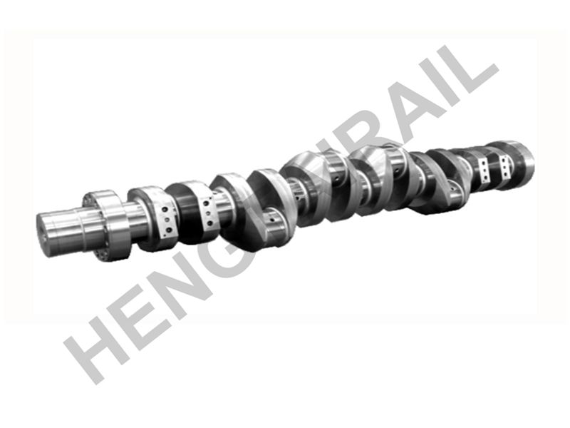 Crankshaft for CKD9c locomotive diesel engine