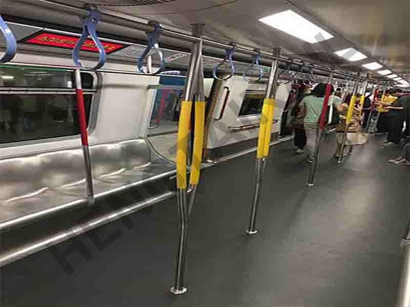 Subway ss304 stainless steel handrail