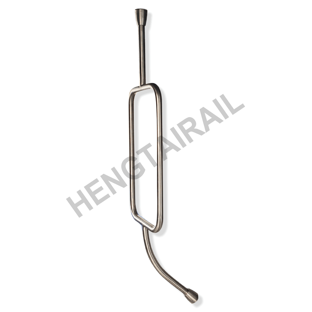 Factory Directly Sell Professional Stainless Steel Tubular End Wall Handrail For Subway