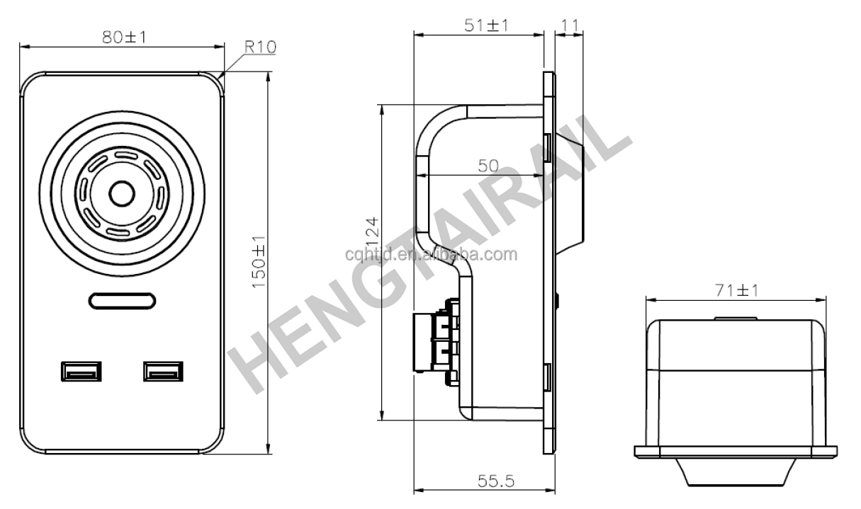 Hot Sale DC48V Railway Read Lamp Single Reading Light